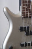 grey electric bass